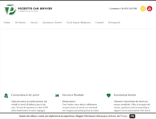 Tablet Screenshot of pozzettocar.com